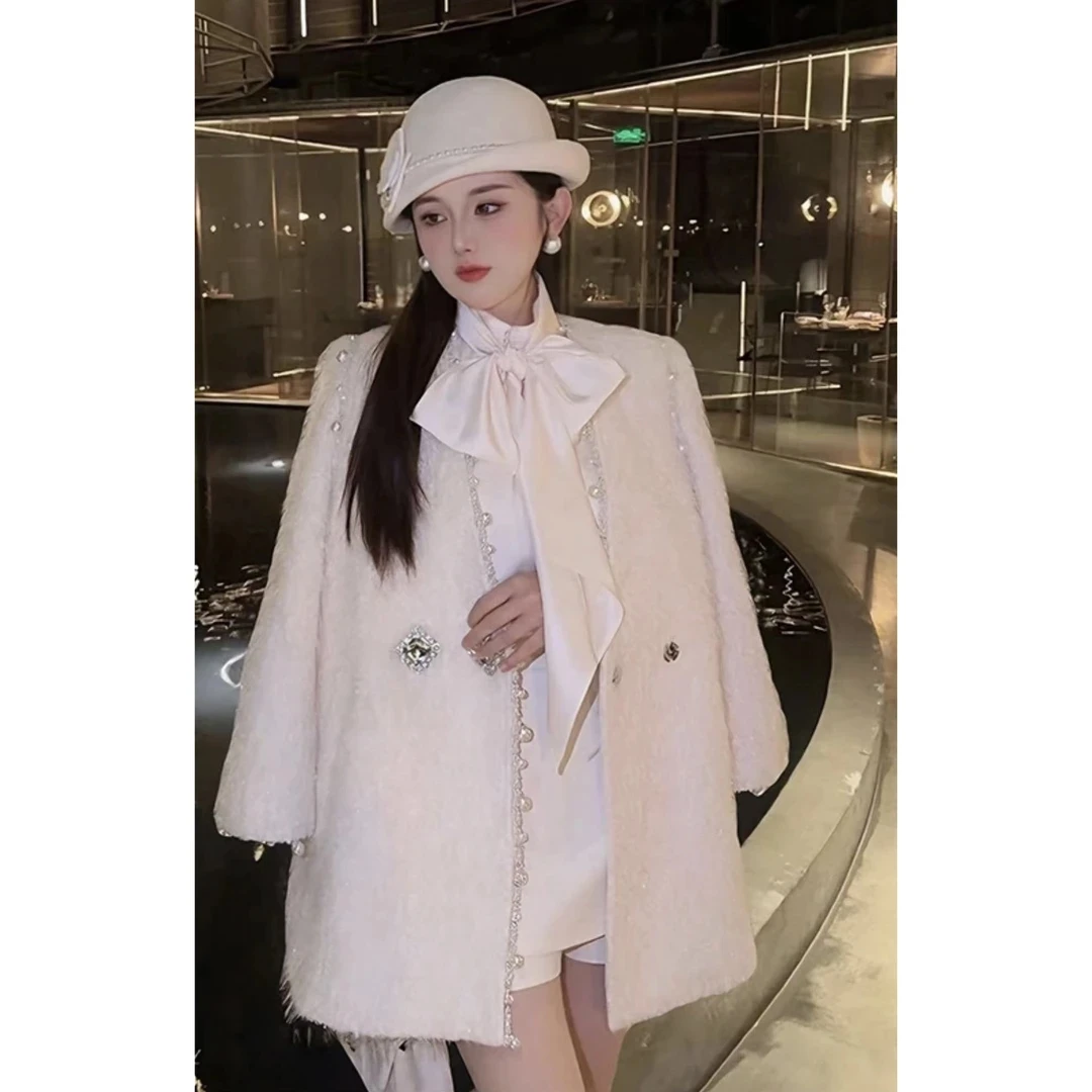 月印琉璃2024秋冬新款气质时尚百搭显瘦外套女