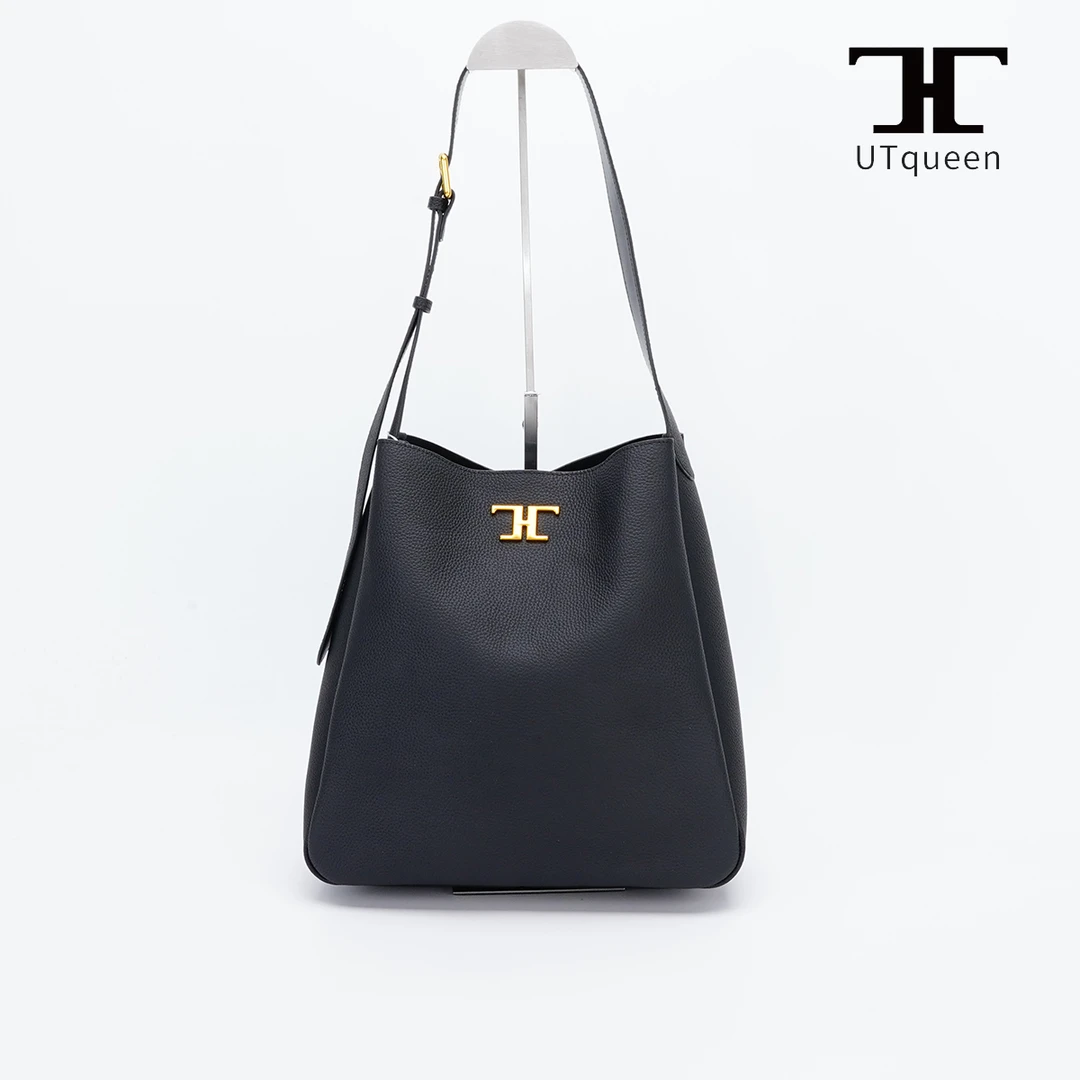 UTQUEENUTqueen keep all包单肩斜挎黑金色