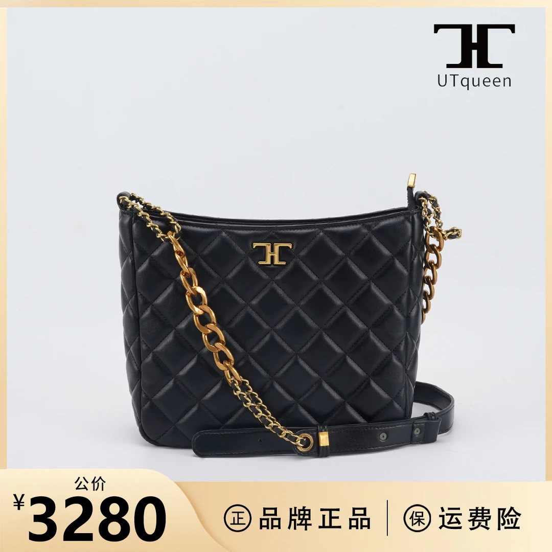 UTqueen carry super 托特包单肩斜挎包黑金