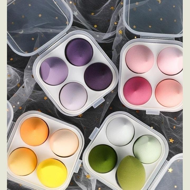 干湿两用柔软超软不吃粉不卡粉水滴独立包装粉底液化妆师化妆蛋