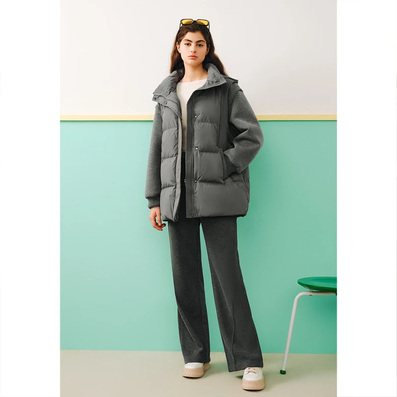 SALT.P可颜休闲冬季百搭一手长时尚宽松加厚羽绒服6J53508280