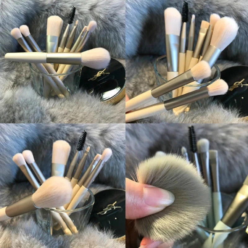 8支化妆刷套装美妆工具旅行装必备便携 眼影刷超柔软初学者腮红刷
