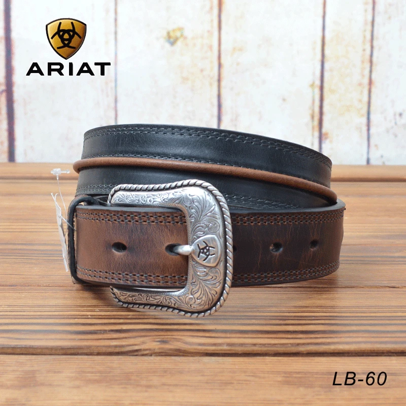 美国进口ARIAT马术西部腰带 男牛仔腰带 西部巨人马术