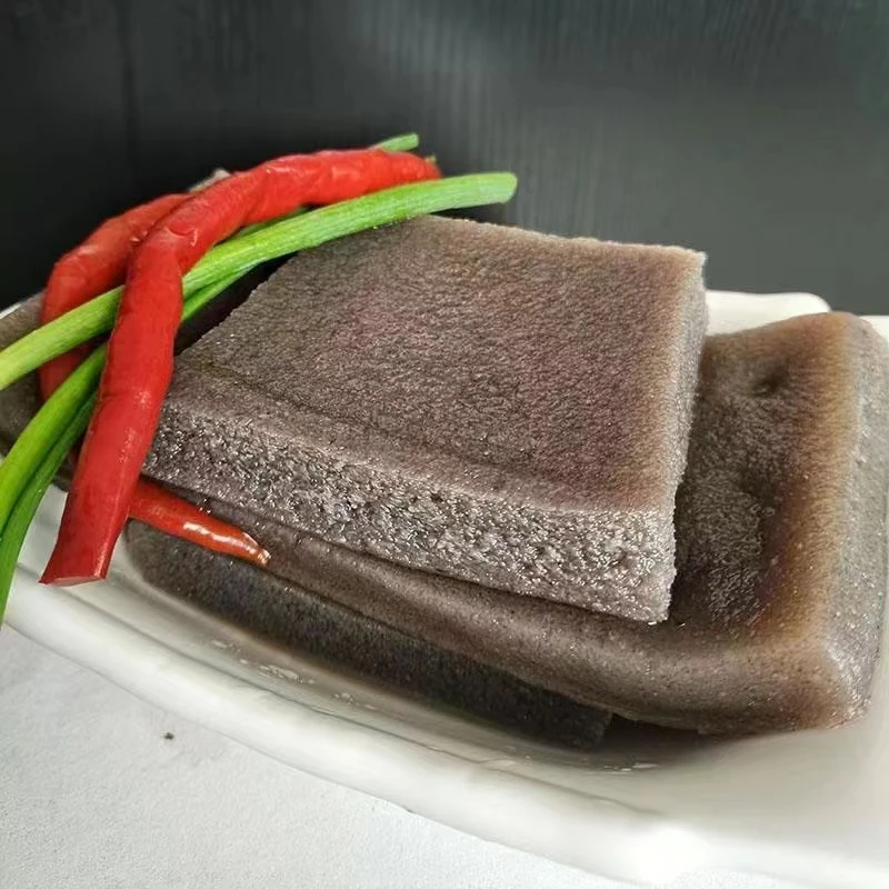 新鲜手工魔芋豆腐陕西岚皋特产