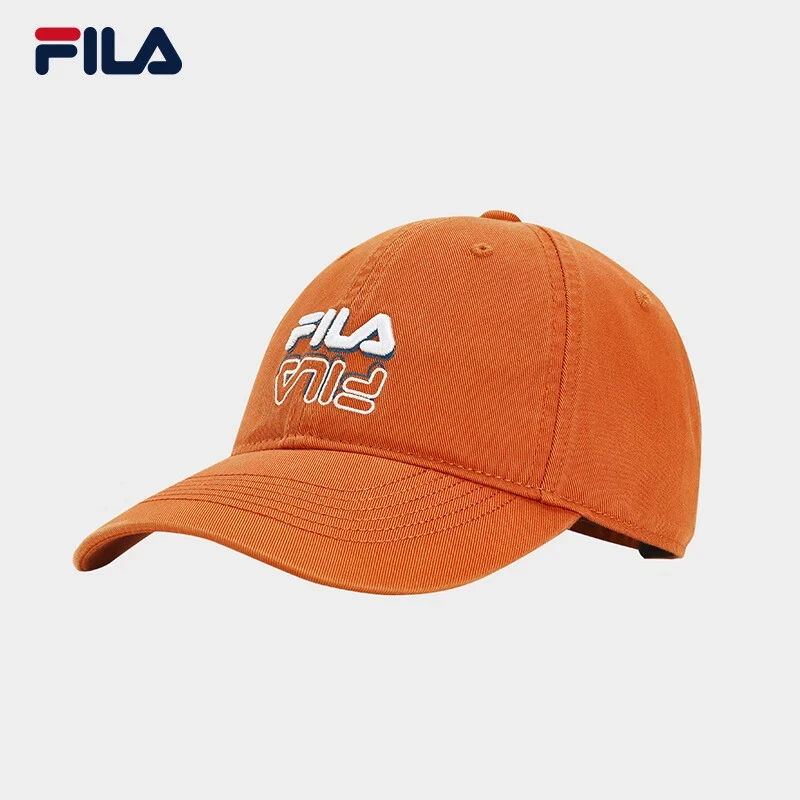FILA/斐乐2024冬季新款时尚运动帽户外休闲百搭鸭舌帽F13U449235F