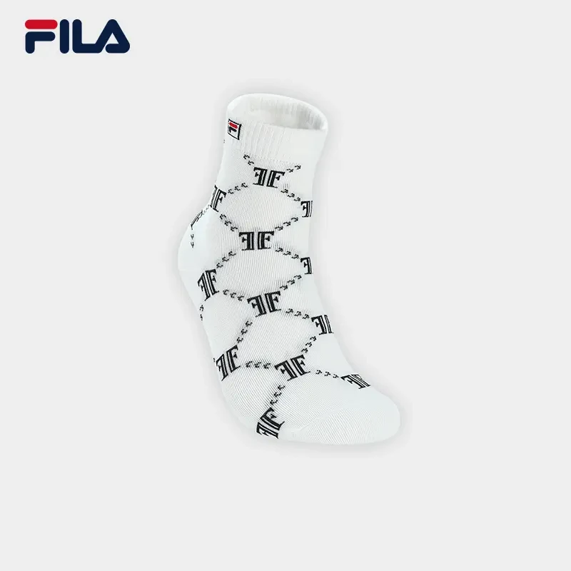 FILA/斐乐女袜【舒适中筒袜】新款时尚休闲款保暖休闲袜F13W448361F
