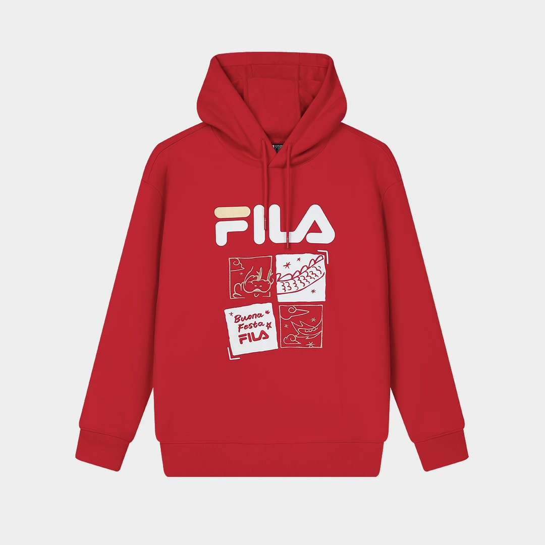 FILA/斐乐【新年出片穿搭】男女同款卫衣休闲氛围感穿搭F11U419204F