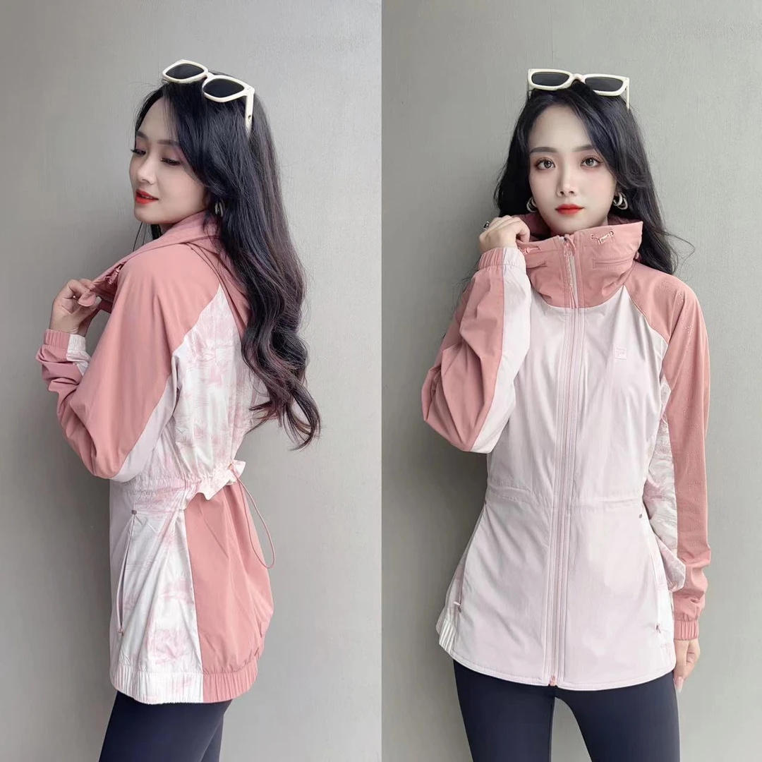 Fila/斐乐女装【耐磨弹力运动外套】秋季新款连帽上衣A11W341701F