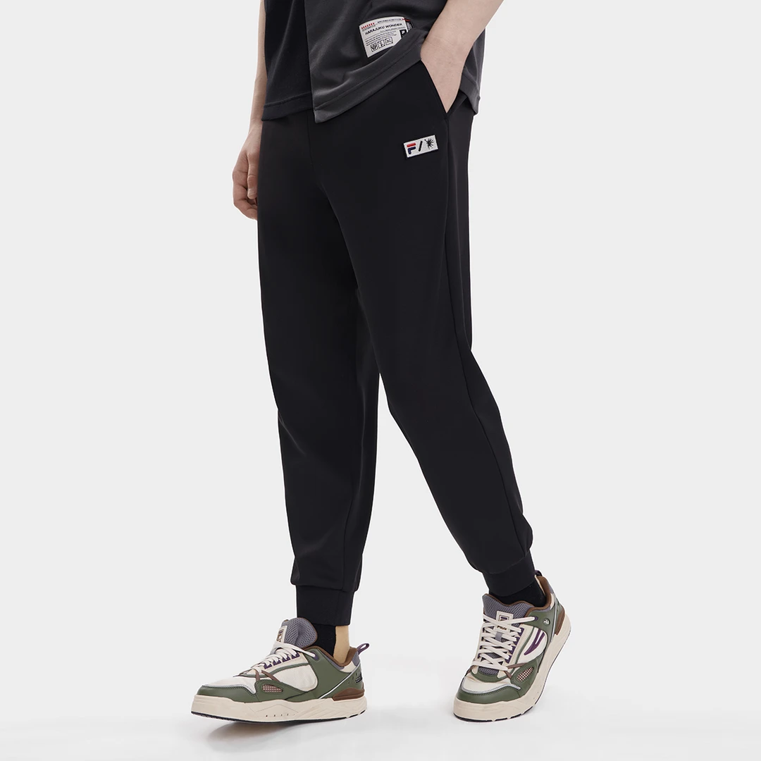 Fila/斐乐MMY联名男长裤时尚休闲运动简约百搭户外F11M333602F
