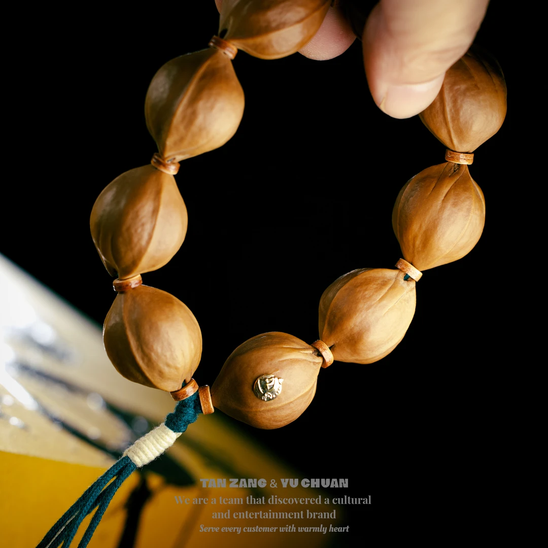 《老高专属》与川出品橄榄核梅林铁核手串