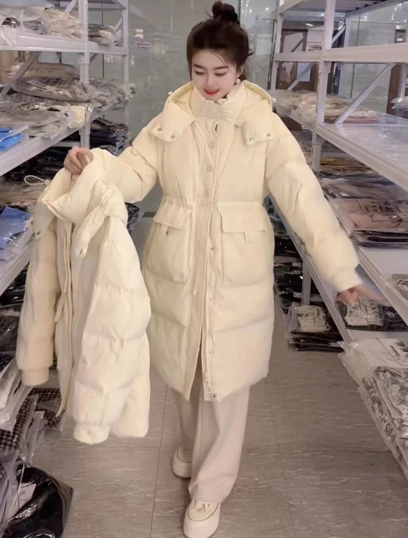 『恋歌情书S』简约设计百搭时尚高品质厚款羽绒服240001