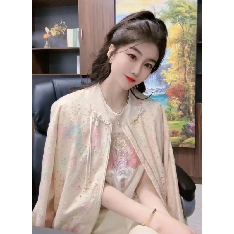 航航HHFS.『蜜桃微甜6号』款气质精美百搭时尚款舒适外套2431