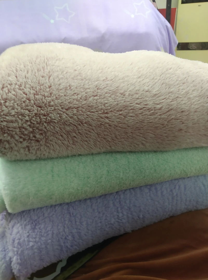 冬季加厚印花牛奶绒毛毯休闲毯子-长毛毛毯