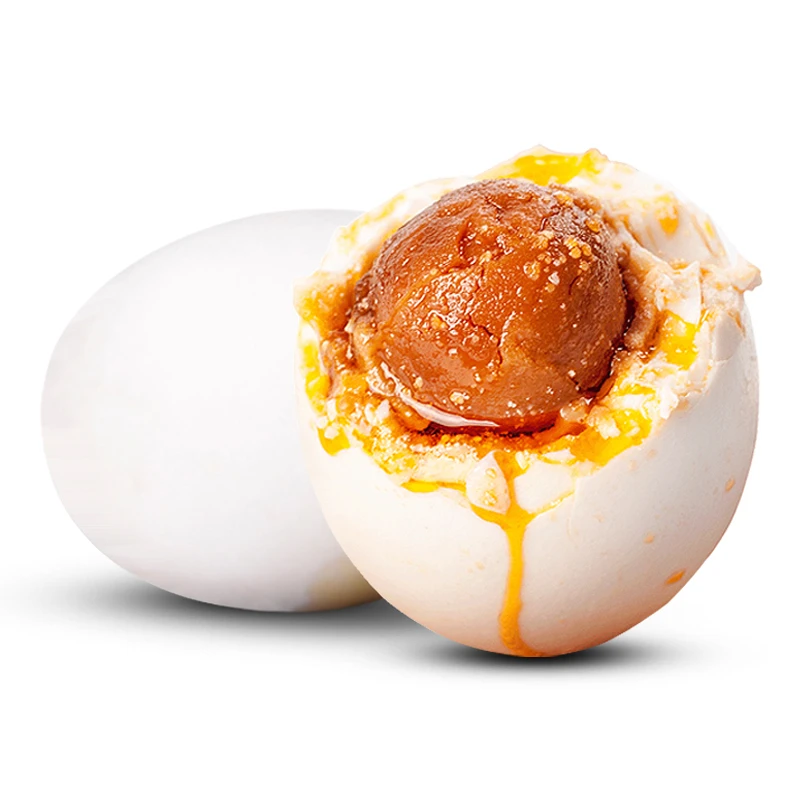 邮村高邮咸鸭蛋65g大蛋红沙流油咸香熟咸蛋盐蛋真空包装送礼礼盒