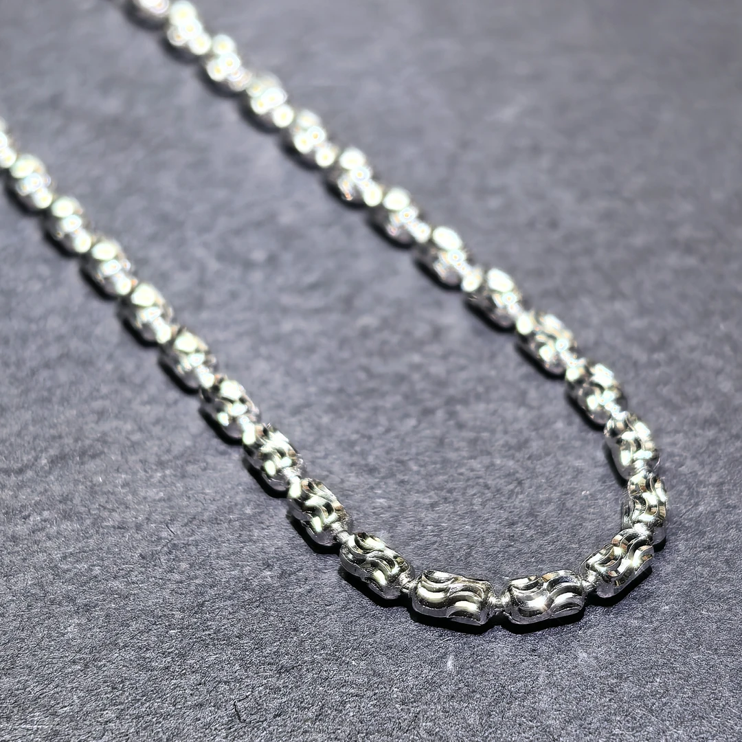 链子925银 意大利繁天星项链素链女款万能链时尚珠宝百搭