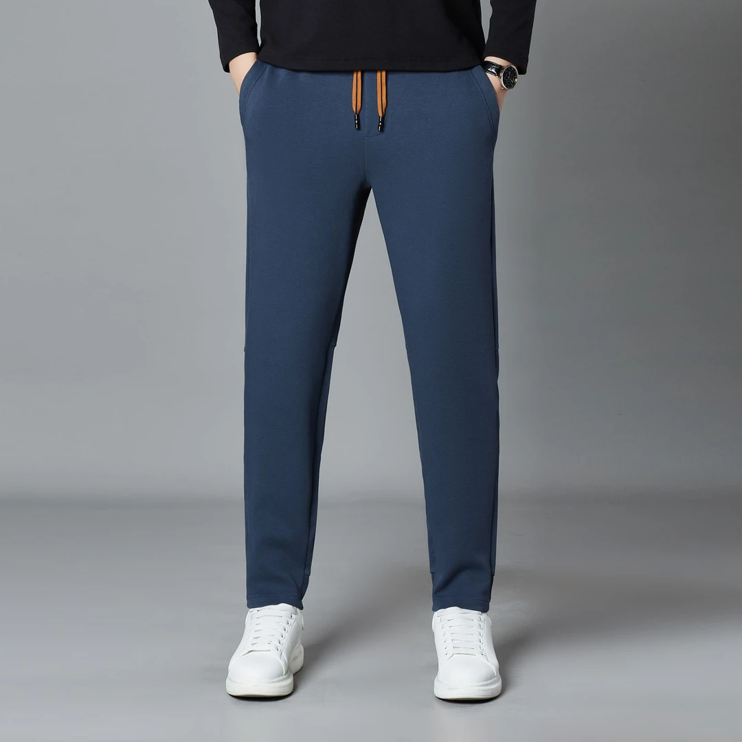 杰尼亚 风格LOUIS GENEYRR系列男装 液氨棉质卫裤 慢跑运动休闲裤