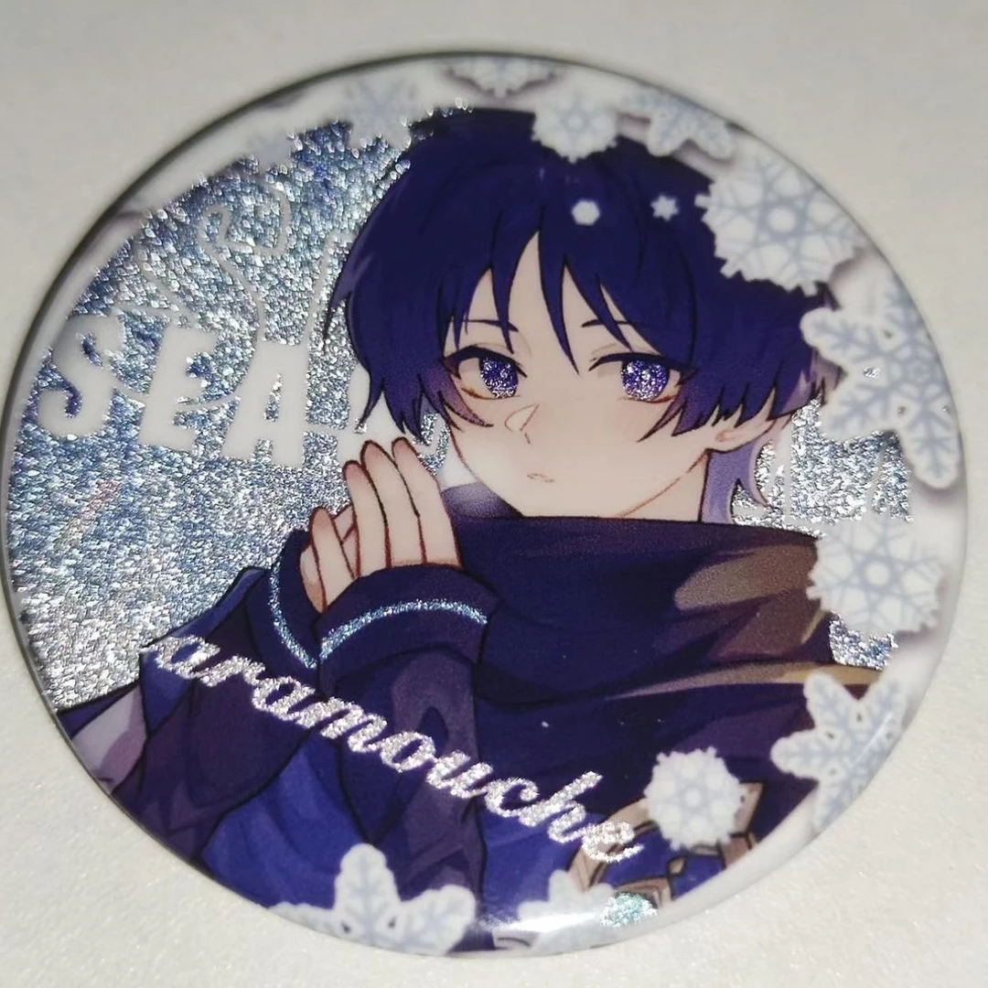 小新款原神散兵二次元流浪者高颜值马口铁周边徽章吧唧礼物