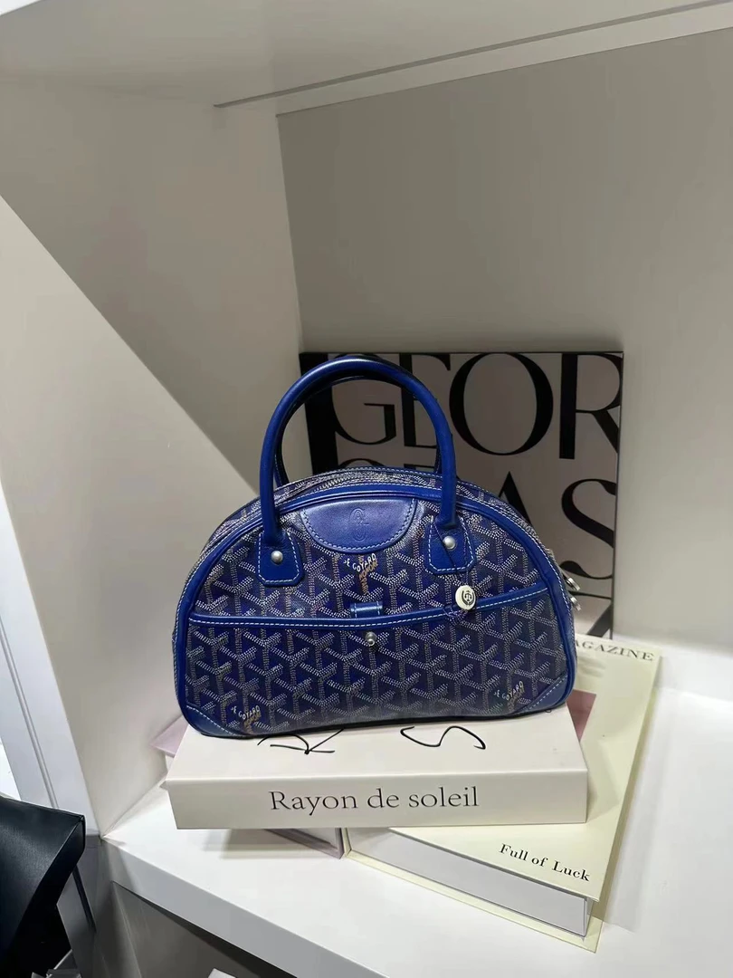 99新 HIHI/Goyard 戈雅 老花保龄球手提包/9370229