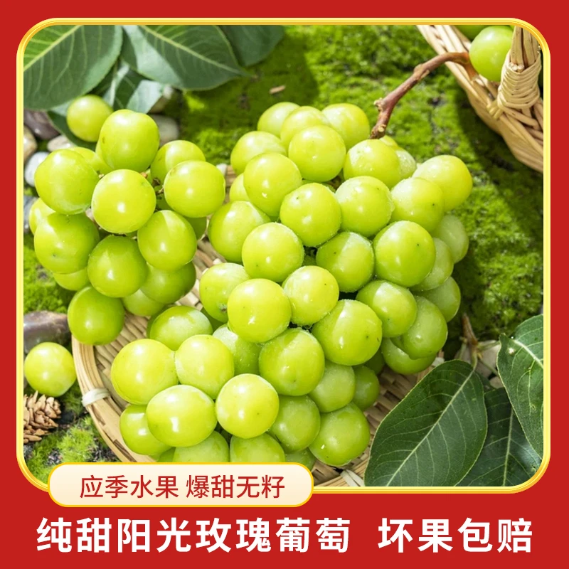 云南阳光玫瑰葡萄晴王应季新鲜水果
