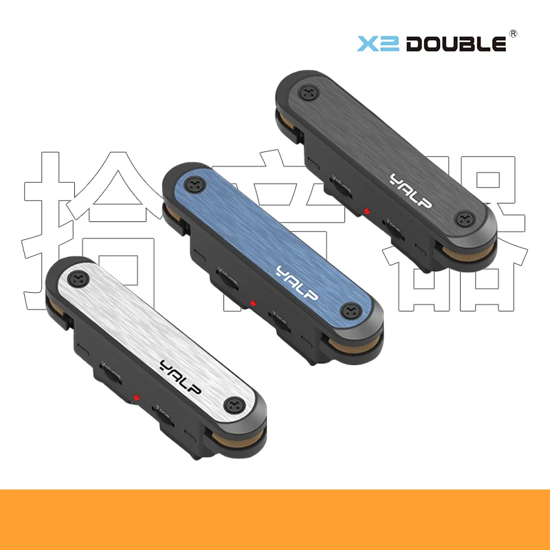 DOUBLE德博拾音器y1民谣木吉他拾音器演出表演免开孔双线圈可内录