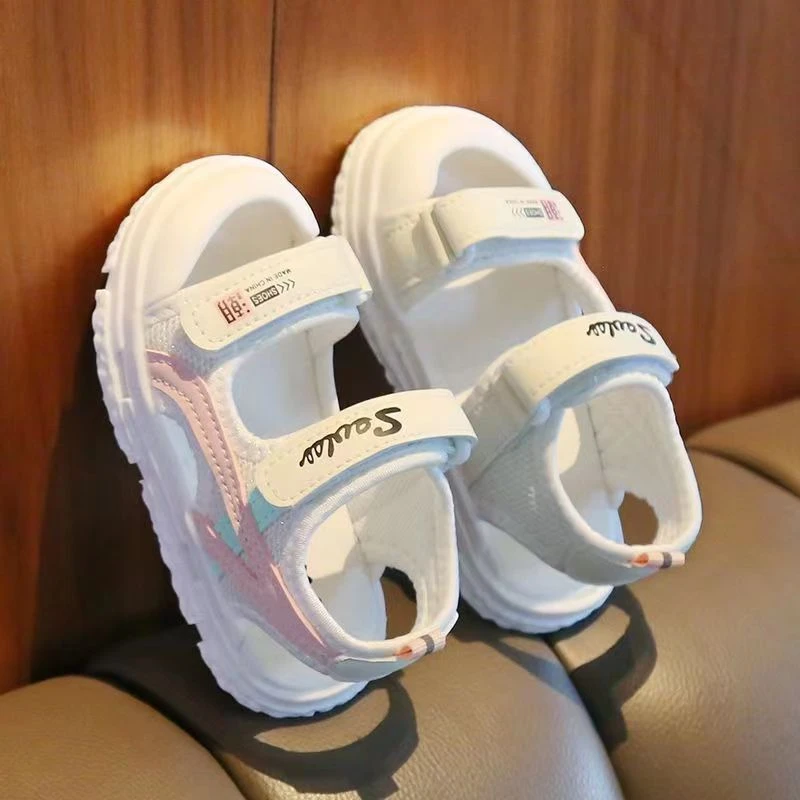 男女宝宝凉鞋夏季0-1-4岁软底防滑男宝宝鞋子小童包头婴儿凉鞋