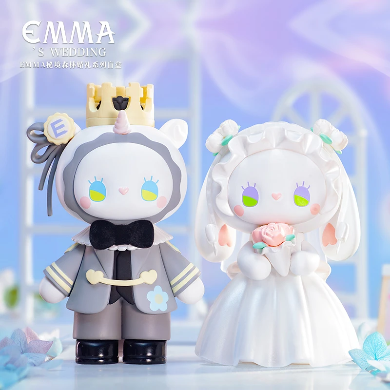 EMMA秘境森林婚礼系列盲盒八代潮流玩具创意公仔摆件可爱女生礼物
