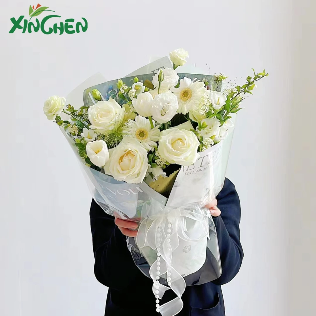 （材料包）  田园小花包装花束  欣辰鲜花包装