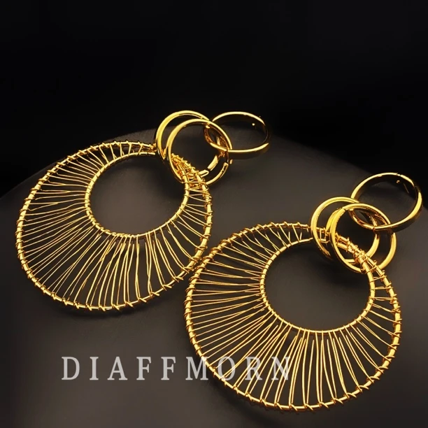 铜合金耳饰 YINMAN 【一网情深】设计师款耳环