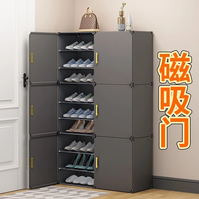 新疆包邮简易鞋柜防尘多层家用鞋架子出租房置物架门口靠墙省空间