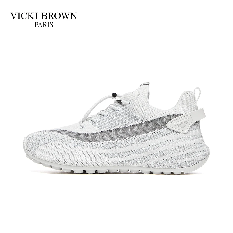 法国VICKI BROWN 新款透气网面鞋休闲轻便男鞋休闲鞋VBZC804869