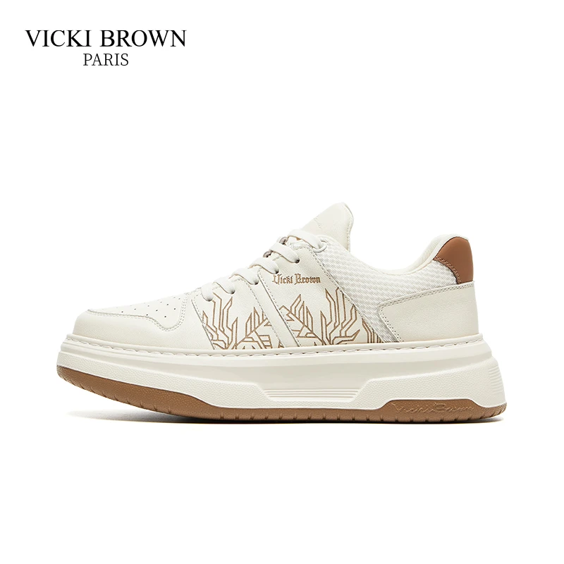 法国VICKI BROWN未毕 新款轻奢时尚百搭休闲鞋运动鞋男鞋VBB76188