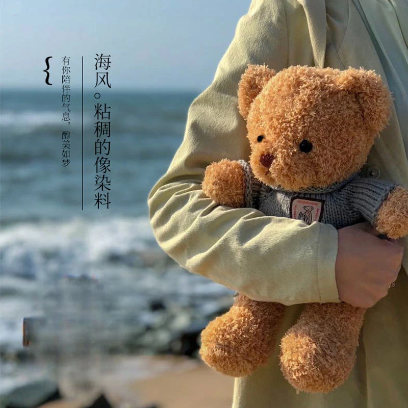 感恩节娃娃毛绒玩具小熊公仔玩偶睡觉抱枕儿童生日礼物送女生圣诞