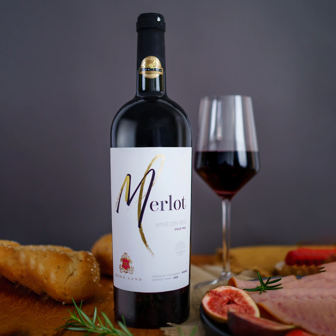 【九月的酒】木莱特梅洛干红葡萄酒13.5度750ml*1