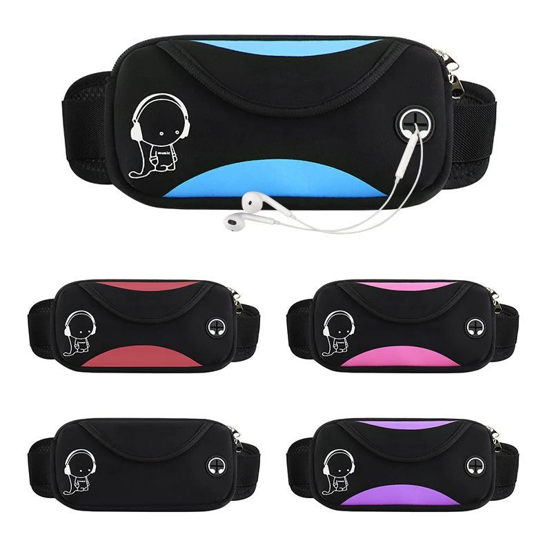 佰宥 跑步运动腰包多功能手机包户外男女老少通用防水