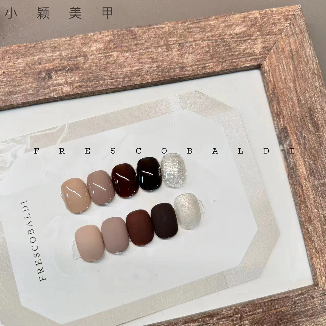 小颖美甲-小套胶 纯色胶 5ml口红瓶 甲油胶