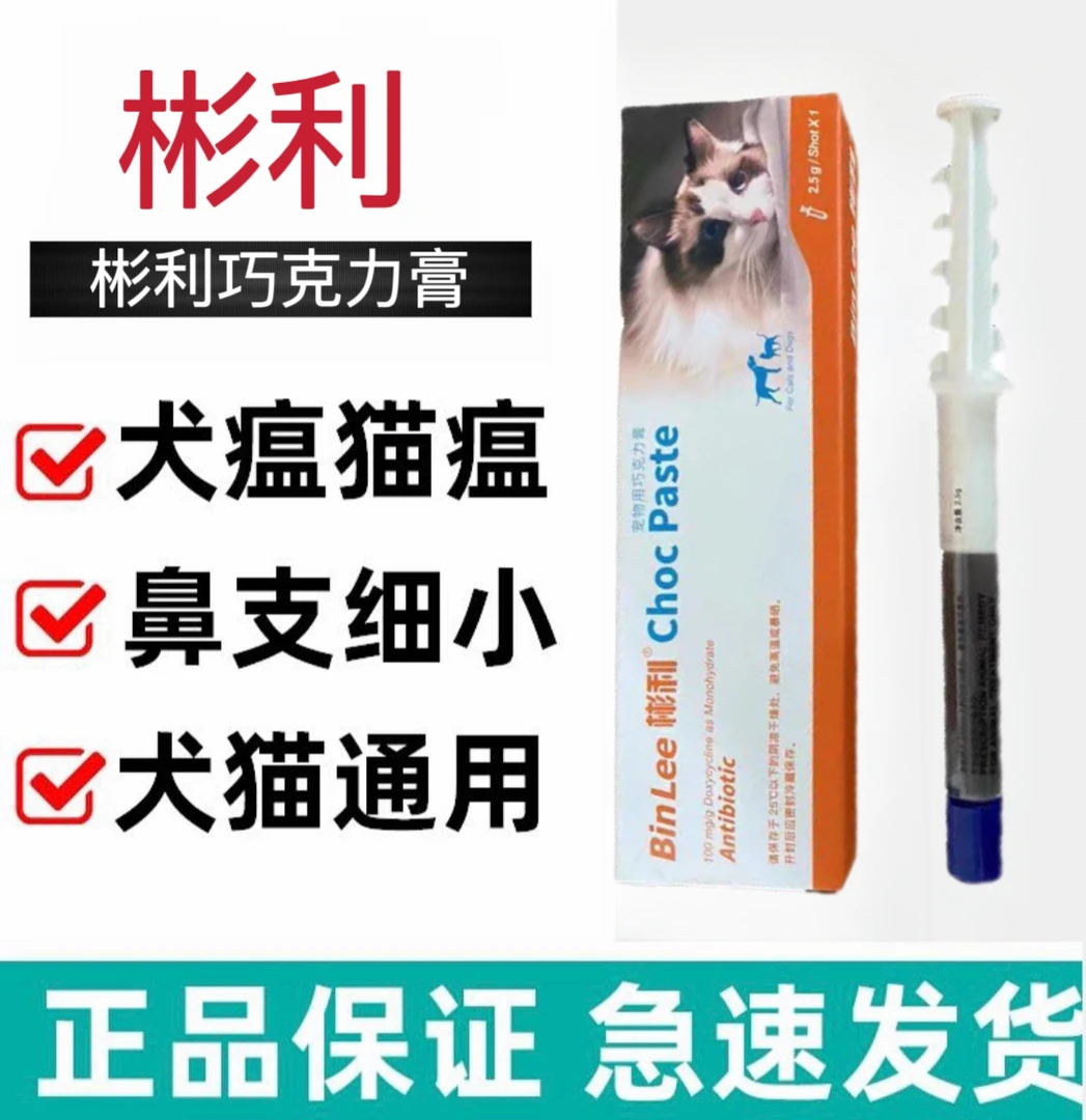 Binlee彬利巧克力膏(感冒 鼻支)