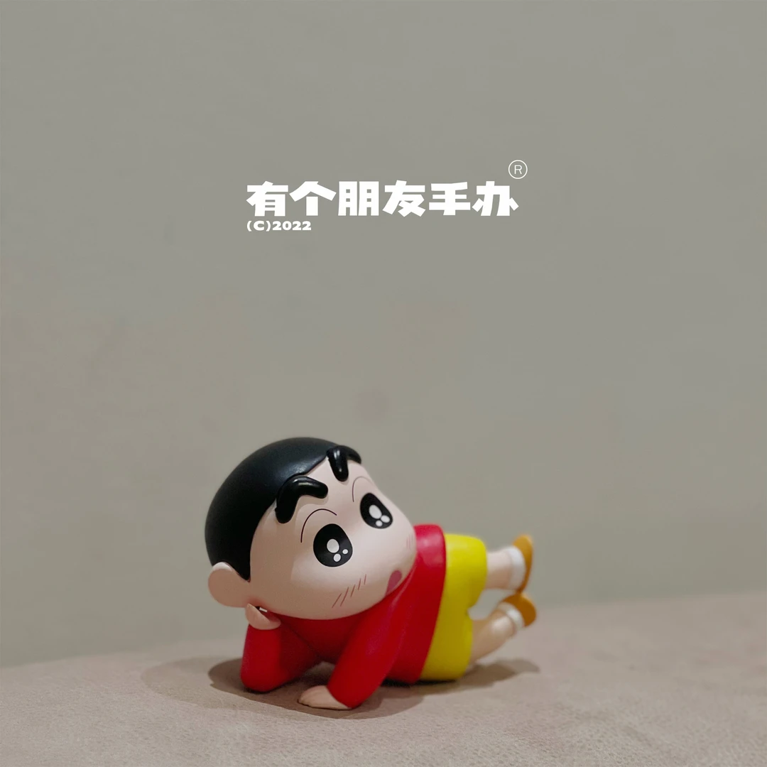 ~Q版红衣侧躺小新 可爱类型礼物家居手办桌面玩具摆件