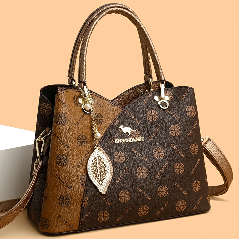 【粉丝专享长28宽21厚13】时尚复古休闲百搭潮流手提斜挎包1155