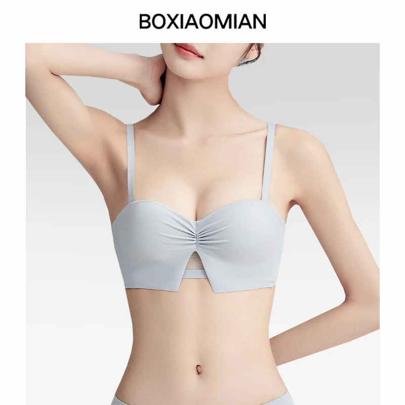 啵小棉内衣买一送一胸显大聚拢无钢圈文胸尤莱特美背内衣收副乳.