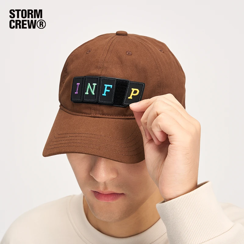 影视飓风鸭舌帽STORMCREW 人格款MBTI棒球帽出游休闲情侣男