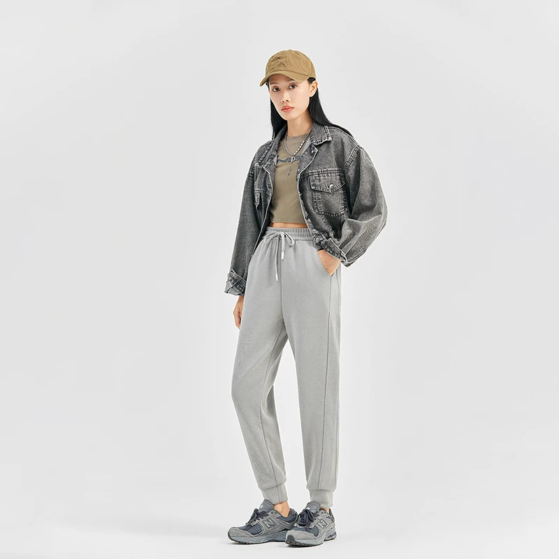 三言优选香港潮牌！800g石墨烯防风温控十级防风裤休闲裤2303