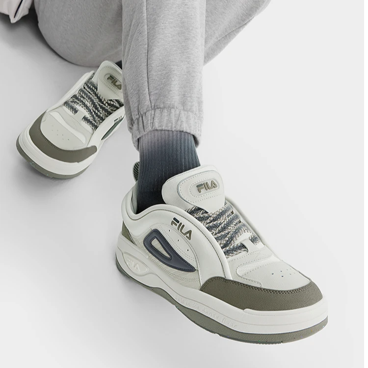 Fila/斐乐24年秋冬新款男款舞动鞋2代休闲时尚板鞋F12M442205F