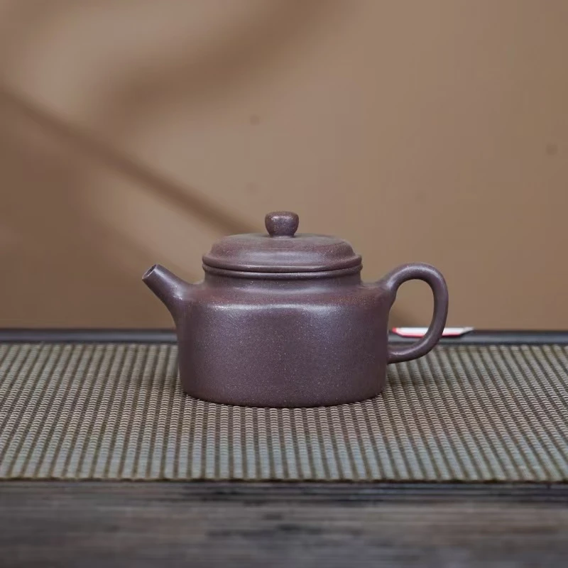 LHB满砂天青【德钟】宜兴黄龙山原矿手工紫砂壶