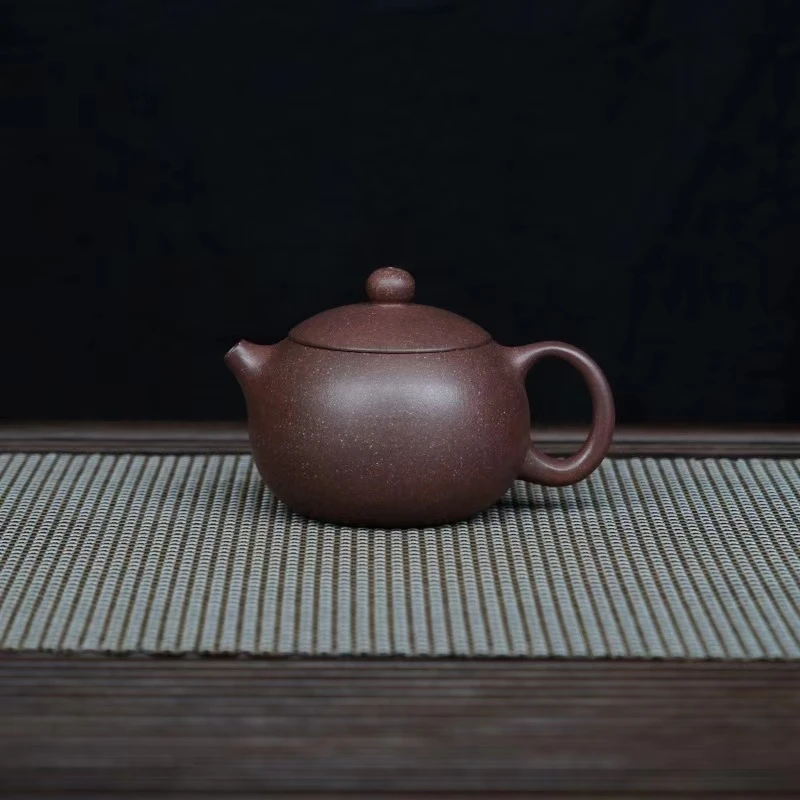 XLL粗砂天青【西施200CC】宜兴黄龙山原矿手工紫砂壶