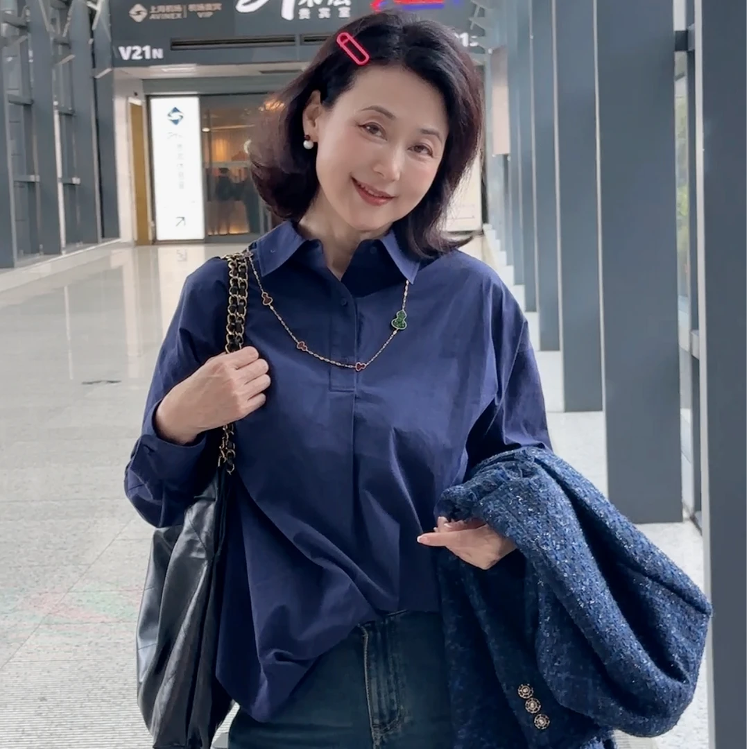 【维姐精选】TY 双面人生 60支单股 时尚百搭宽松正反两面穿衬衫