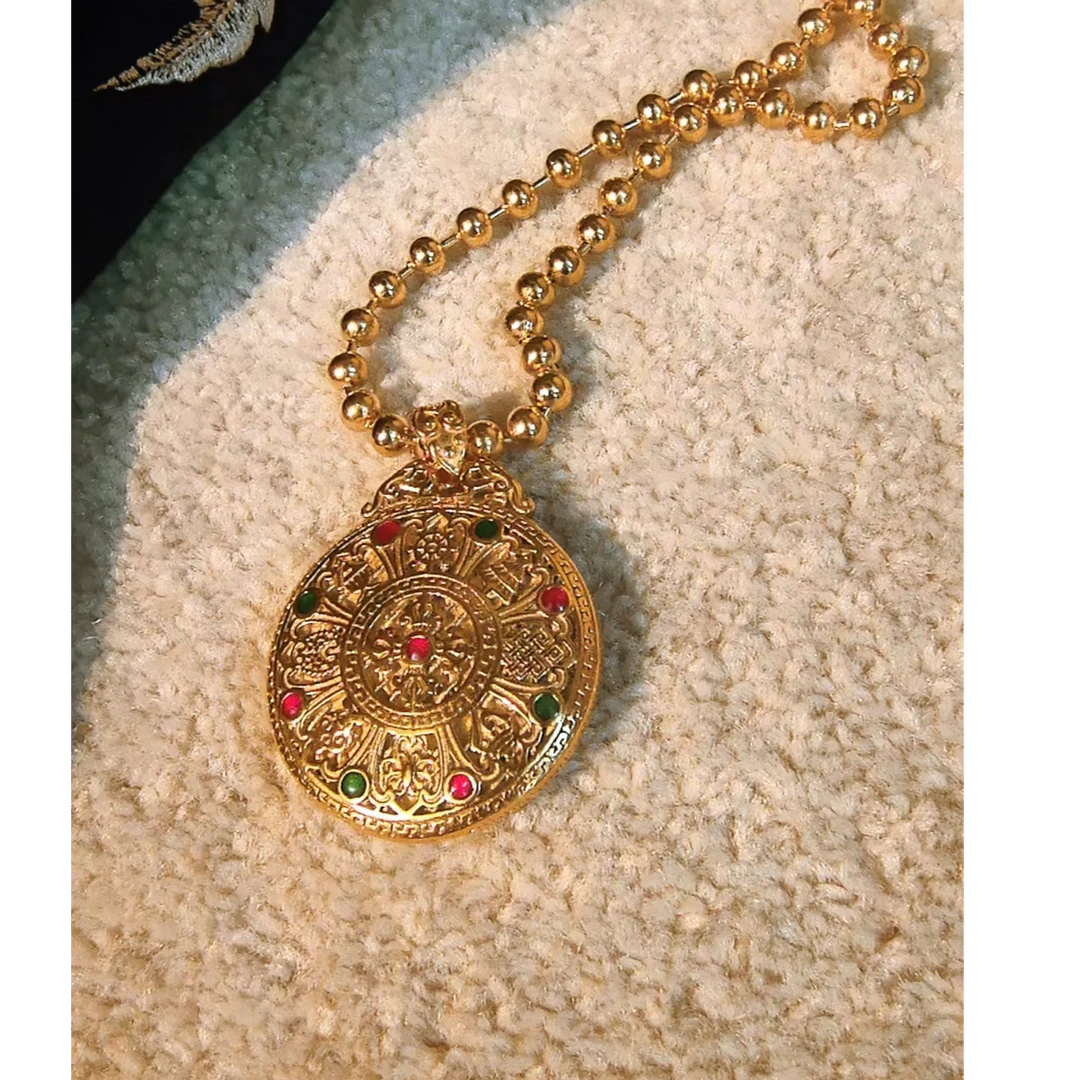 钛钢项链 阮大大推荐双11新品平替好物罗盘经典项链