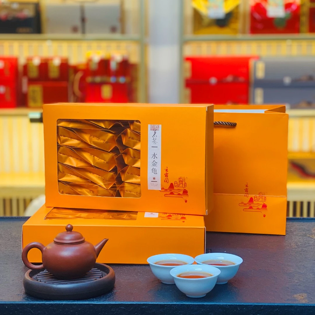 【石榴推荐】浓香型水金龟武夷山岩茶春季果香云雾间橙色两盒一斤