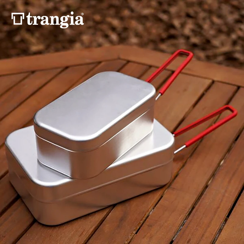 瑞典Trangia 铝饭盒户外露营野营日式野餐饭盒煮饭套装便当盒餐具