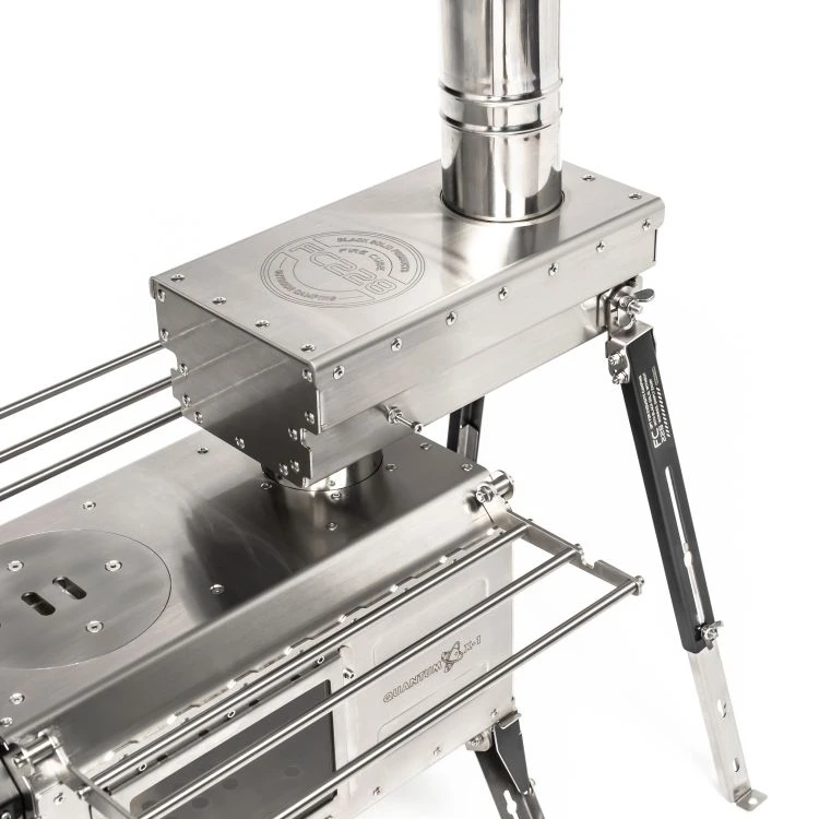 黑固新款火立方系列防火星平台柴火炉增加散热提高供暖效益