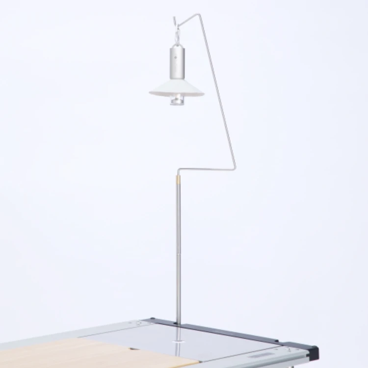 喜登乐户外露营IGT轻型灯杆桌面夹轻量化户外照明灯架挂灯灯杆